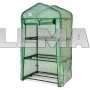 Садовая мини теплица на балкон 3 полки Grindi 70 x 50 x 125 см зеленая